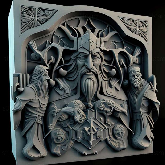 3D model Etherlords 2 The Second Age game (STL)